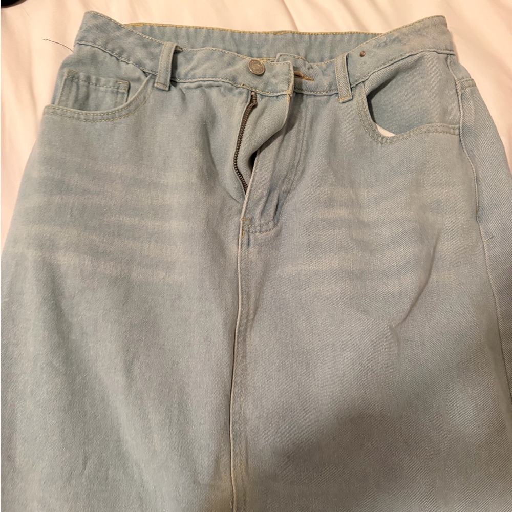 SHEIN Light Blue Women Jeans